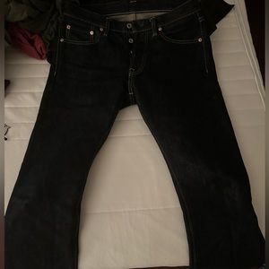 Iron Heart 555S-21 “The Indigo Snake”, used and hemmed (31W x 31L)